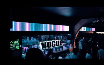 Le Vogue – Bandeau écran intérieur