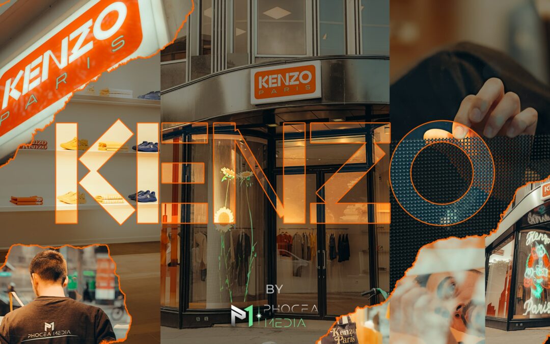 KENZO PARIS – 2 écrans transparent HOLOGRAPHIC INVISIBLE SCREEN